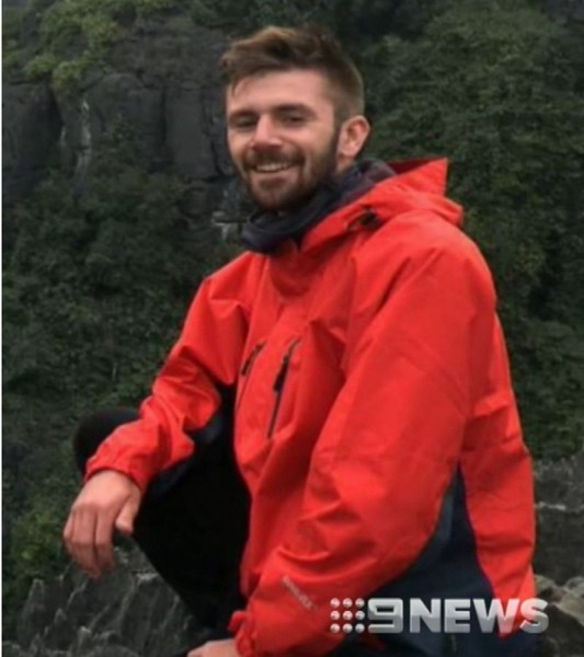 Mr Maggs suffered serious lacerations to his calf.